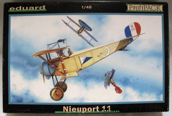 Eduard 1/48 Nieuport 11 Profipack - with Photoetch and Mask Set, 8070 plastic model kit